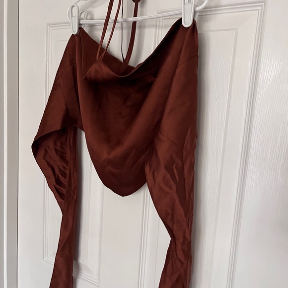 NWT Abercrombie Scarf Halter Top - Picture 6 of 10